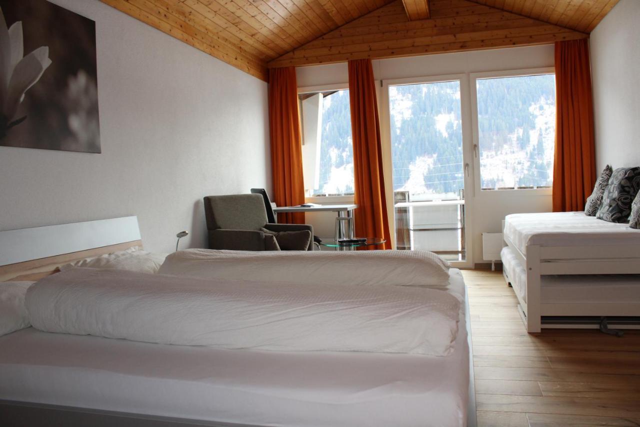 Hotel Restaurant La Furca Disentis Bagian luar foto